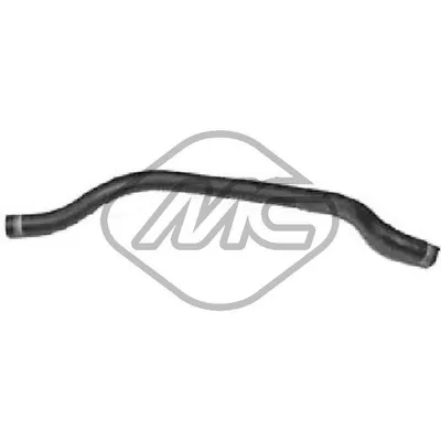Патрубок радиатора PGT BOXER 1.9 Metalcaucho 08507
