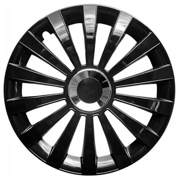 Колпаки R-15 МЕРИДИАН РИНГ ЧЕРНЫЙ (4 шт) Джестик 15-060-5-RING-CZ