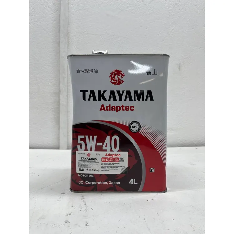 Масло моторное Takayama SAE 5W-40 синтетическое 4 л УЦЕНКА! 605587-N13