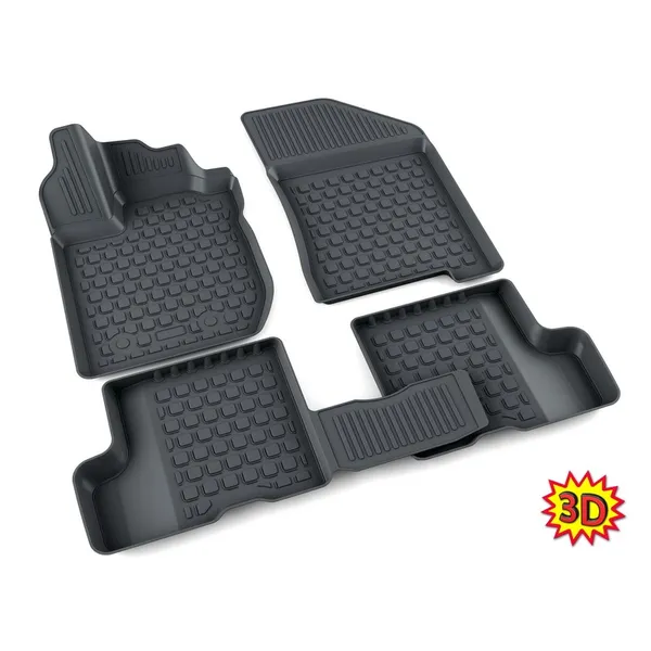 Коврики в салон полиуретан комплект ВАЗ XRAY Cross 2019- АГАТЭК A.000.126.PL