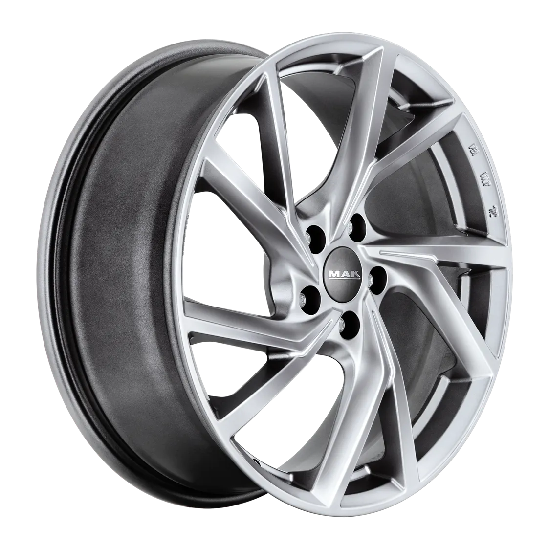 Диск литой R18 8J 5x112/66.45 ET39 MAK Kassel Light Titan F8080KATM39WS2X