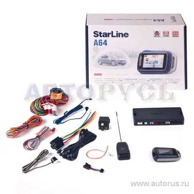 Сигнализация STAR LINE A64 Dialog CAN, обратная связь, , Max Вт StarLine A64 Dialog