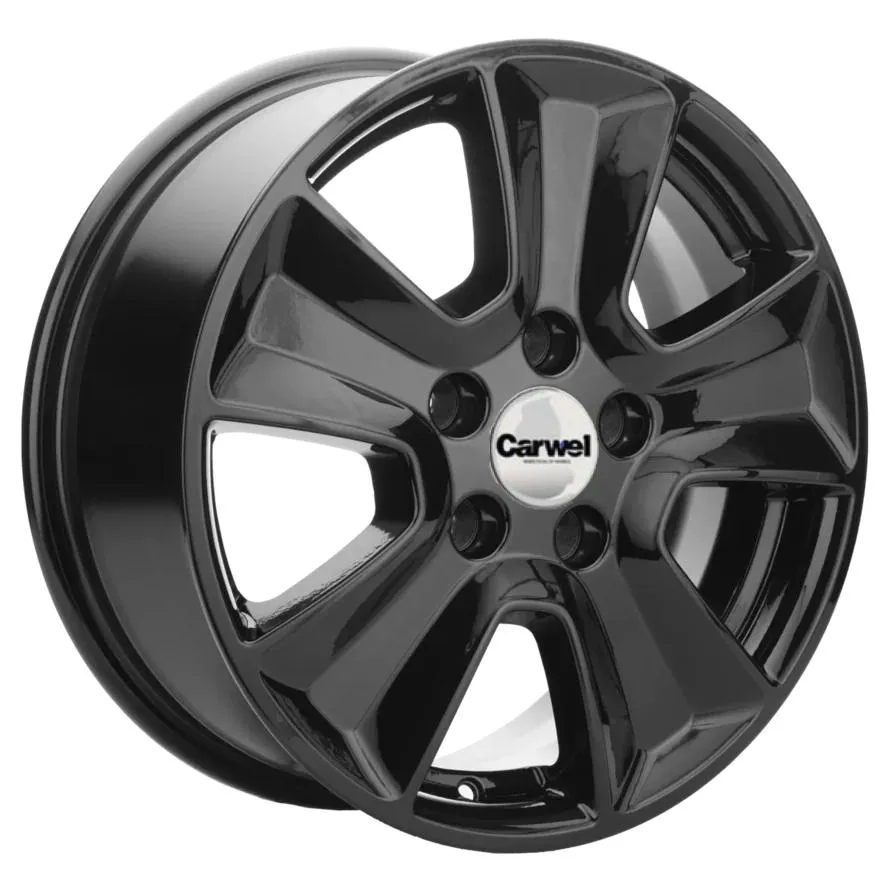 Диск литой R16 6.5J 5x114.3/67.1 ET43 Carwel Чедер 1601 BL 00115516