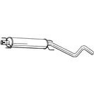 Глушитель центральный OPEL ASTRA 04- BOSAL 286-473