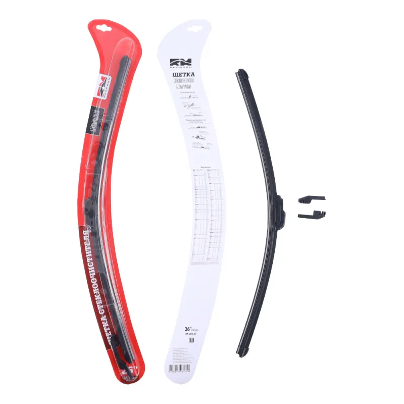 Щетка стеклоочистителя 650 мм (бескаркасная) RedMark REDMARK RM00426