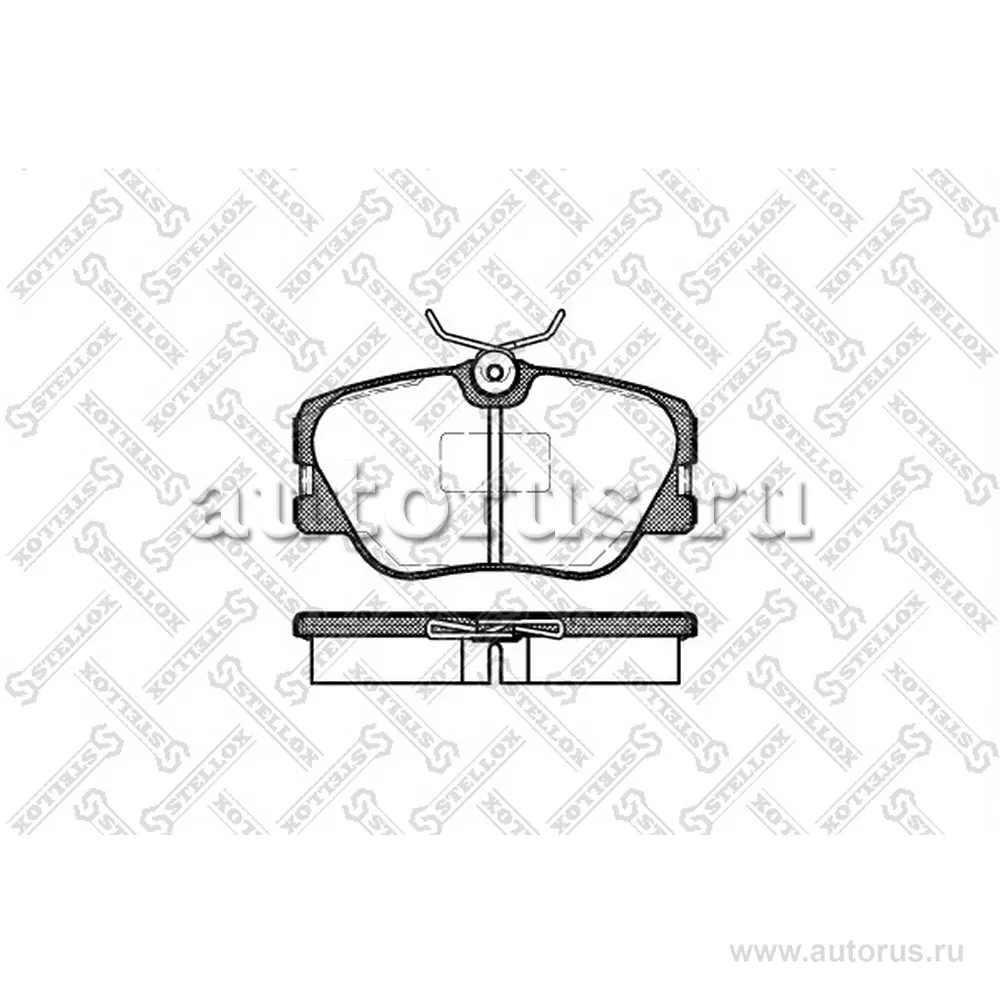 Колодки дисковые п. MB W124 2.0/2.2/3.0/2.0-3.0TD STELLOX 200 000B-SX