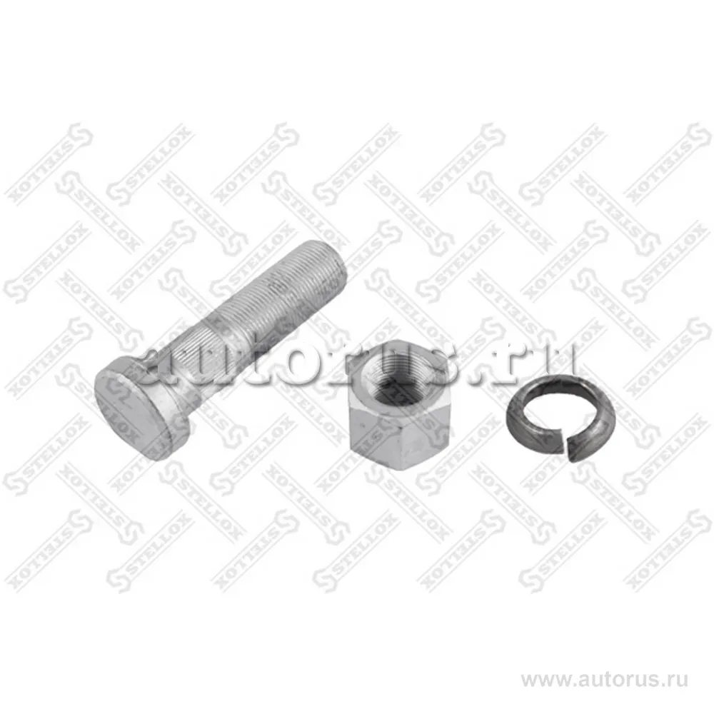 Болт колесный в сборе болт,гайка с юбкой STELLOX 8518493_SX