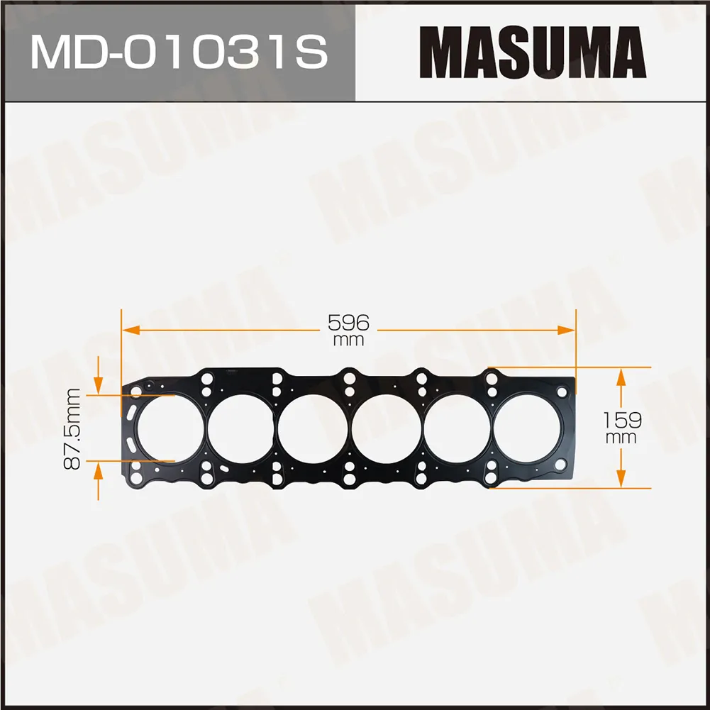 Прокладка ГБЦ TOYOTA ALTEZZA GITA MASUMA MD-01031S