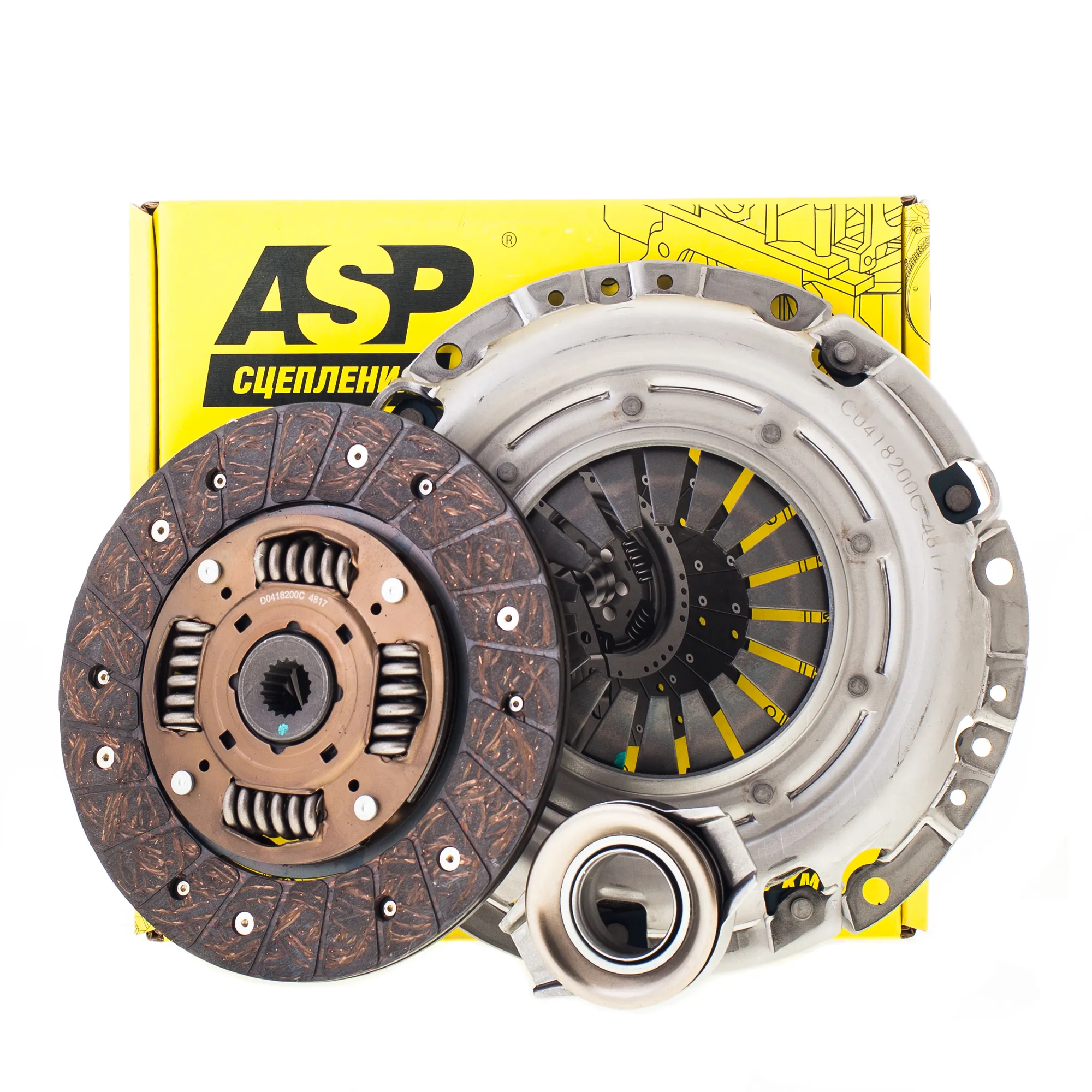 Сцепление в сборе NISSAN Almera (N15)/Primera P10/P11 1.6L ASP MENSAN A0418200C