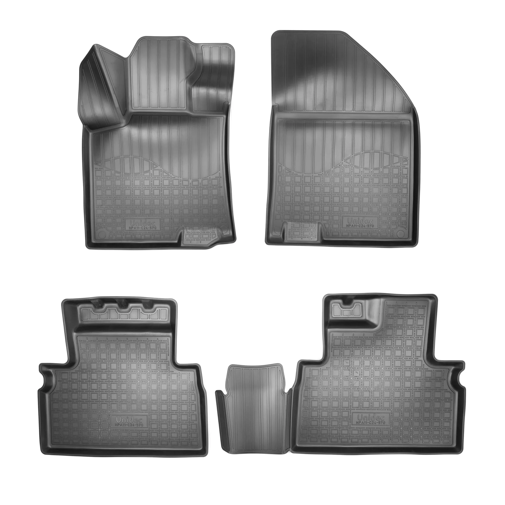 Коврики салонные для Geely SX11 (2019) NORPLAST NPA11C24570