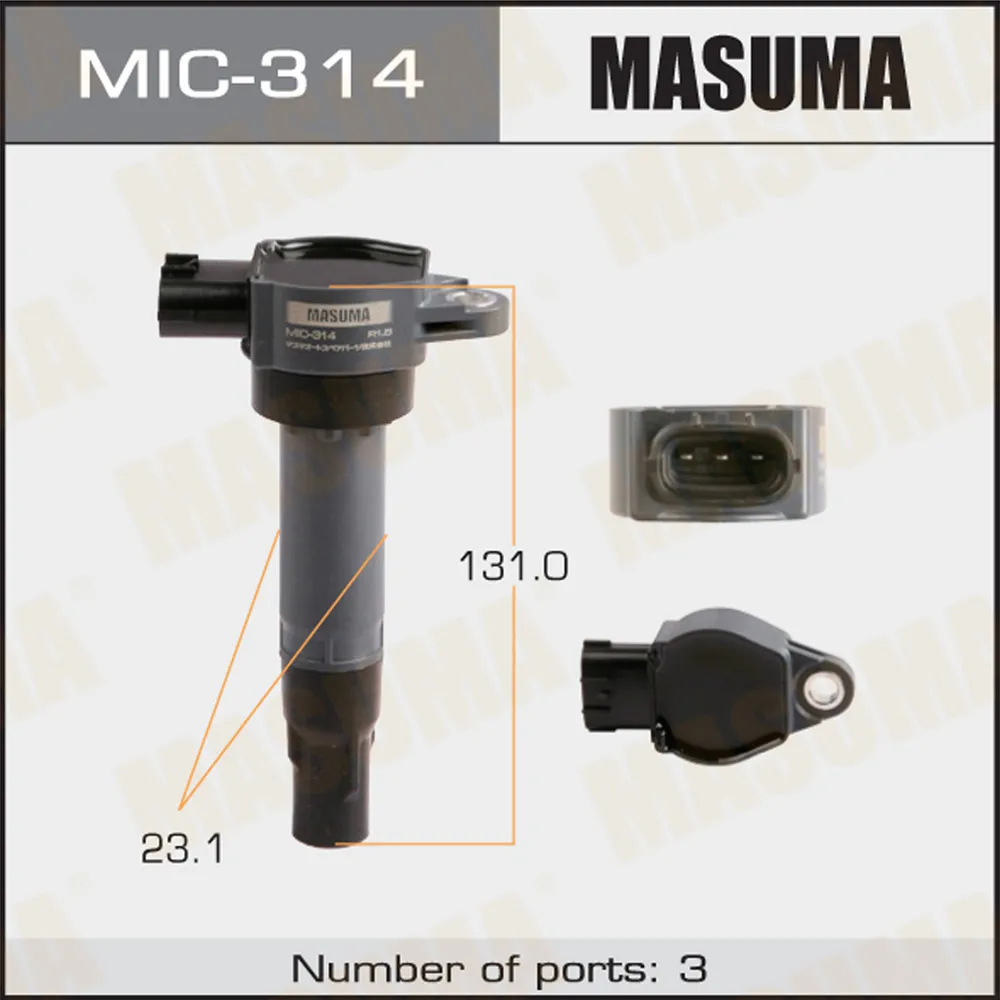 Катушка зажигания MASUMA MIC314