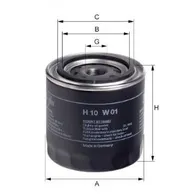 фильтр масляный HENGST H10W01