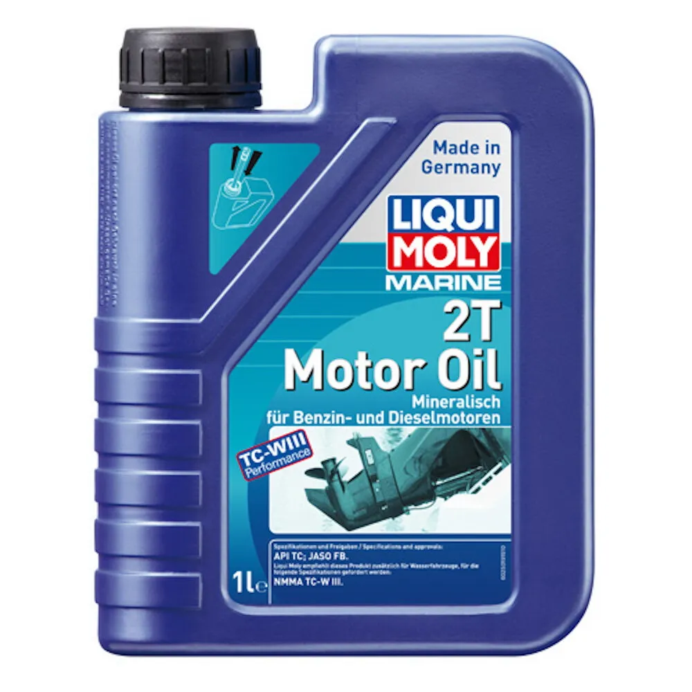 Масло моторное д/водн. техн. Marine 2T Motor Oil TC FB (1л) LIQUI MOLY 25019