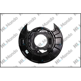 Щит тормоза HYUNDAI Santa Fe (05-) задний левый (с колодками) MANDO MANDO EX582502B000