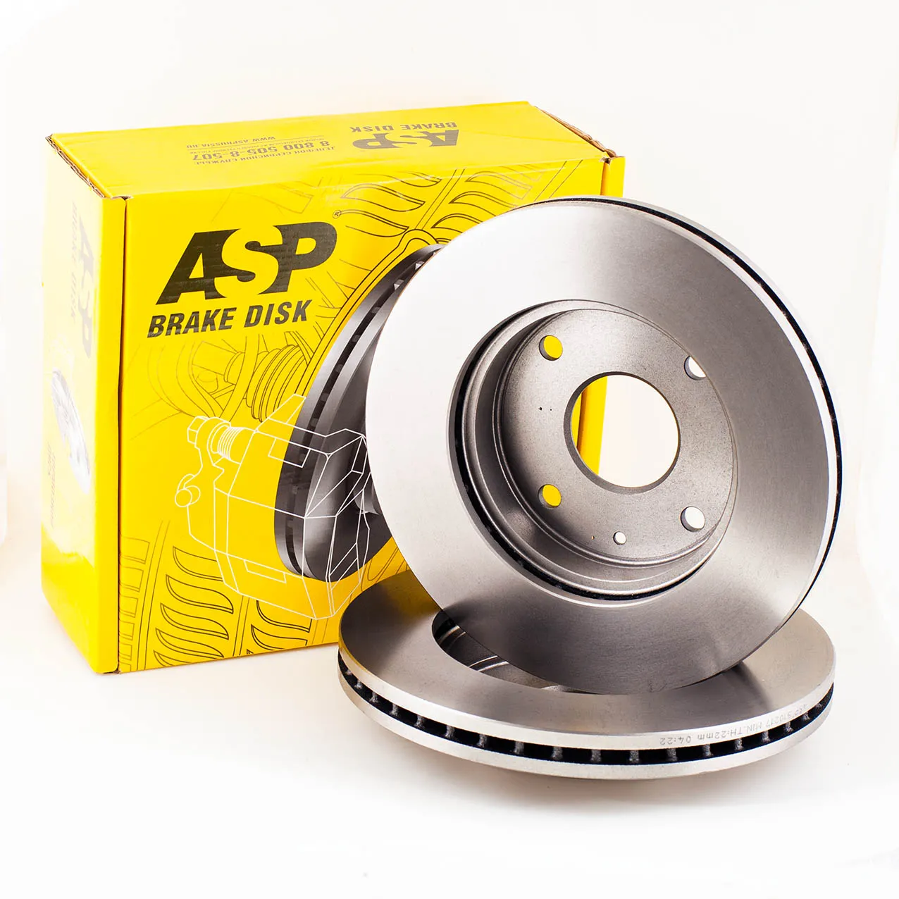 Диск тормозной передний CHEVROLET LACETTI/EPICA/REZZO /VENT D=256MM ASP 510217