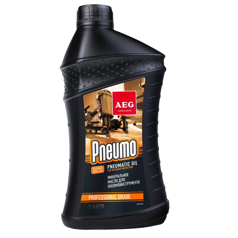 Масло для пневматического инструмента AEG Lubricants Pneumatic Oil минеральное 1 л 30940