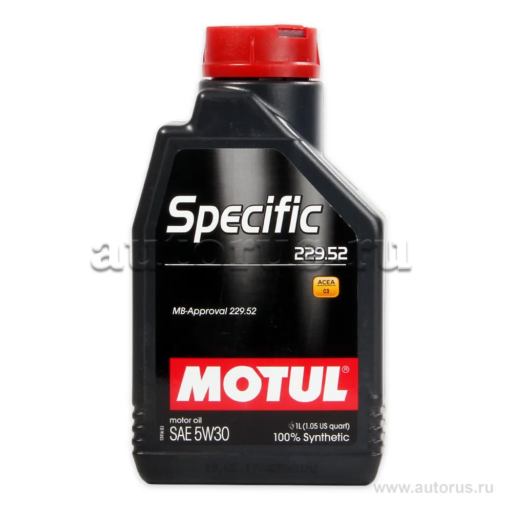 Масло моторное Motul Specific 229.52 5W-30 синтетическое 1 л 104844