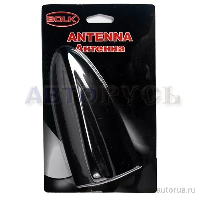 Антенна декоративная Плавник самоклеющаяся черная BOLK BK01600