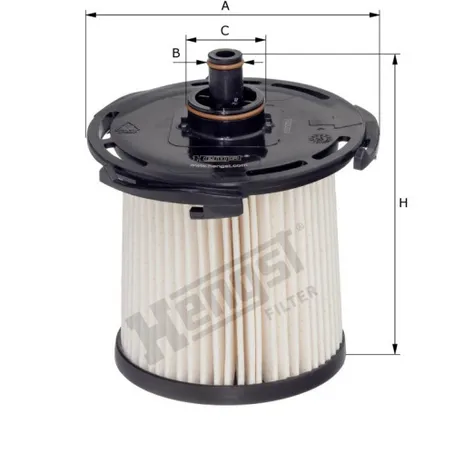 Фильтр топливный HENGST E433KPD257