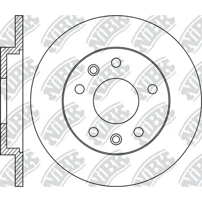 Диск тормозной задний PSA C4 AIRCROSS/308/3008/5008 /D=290MM NIBK RN1895