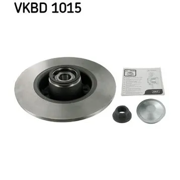 Диск тормозной с интегрированным подшипником SKF VKBD1015