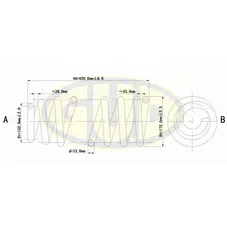 ПРУЖИНА ПЕР Ford Mondeo 1.6-2.0 16V 93-96 G.U.D GCS027529