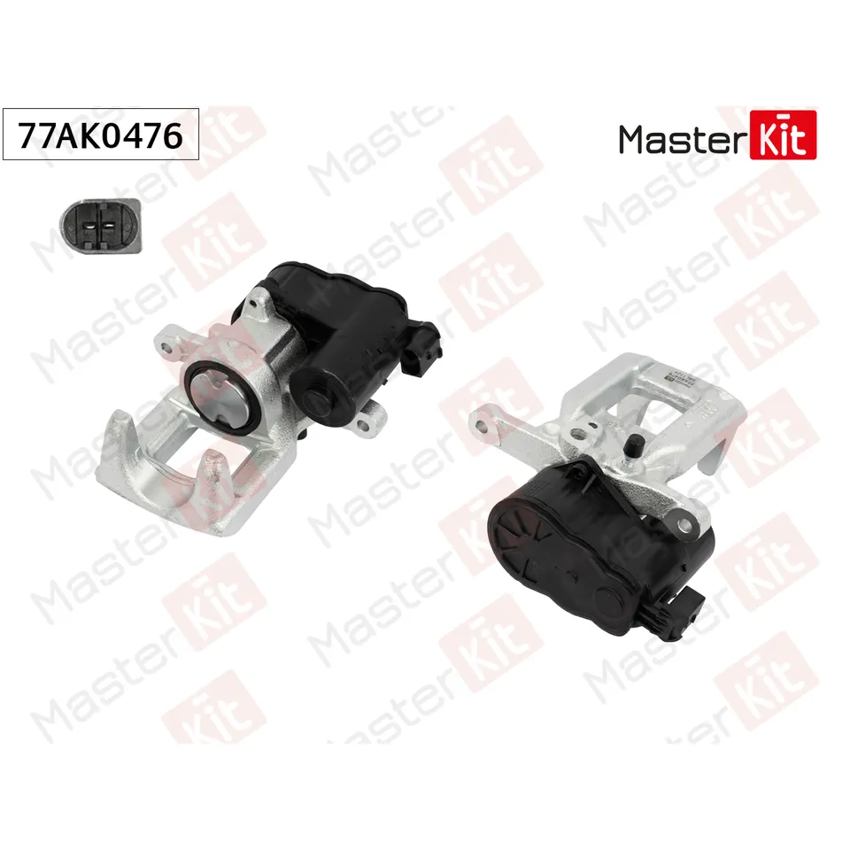 Тормозной суппорт зад. лев. Citroen C4 Picasso II/Peugeot 5008 II 2013 - 77AK0476 MASTERKIT 77AK0476