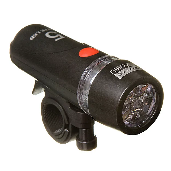 Фонарь STG передний TL1503, 5 белых диодов (4*ААА в компл. не вход.) STG Х88368