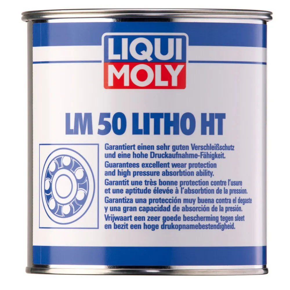 Высокотемп. смазка д/ступиц подшипн. LM 50 Litho HT (1кг) LIQUI MOLY 3407
