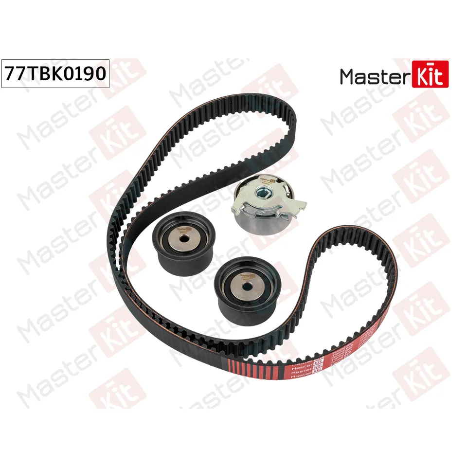 Комплект ремня ГРМ OPEL/GM 2.2 95- MASTERKIT 77TBK0190