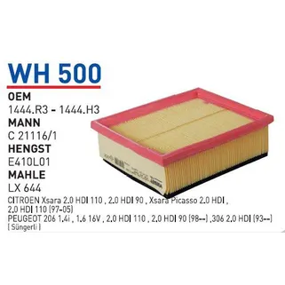 Фильтр воздушный WUNDER FILTER WH500