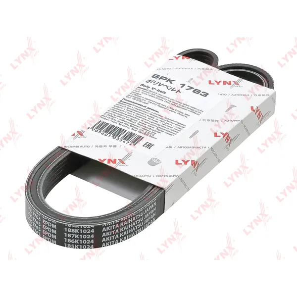 Ремень поликлиновый LYNXauto 6PK1763