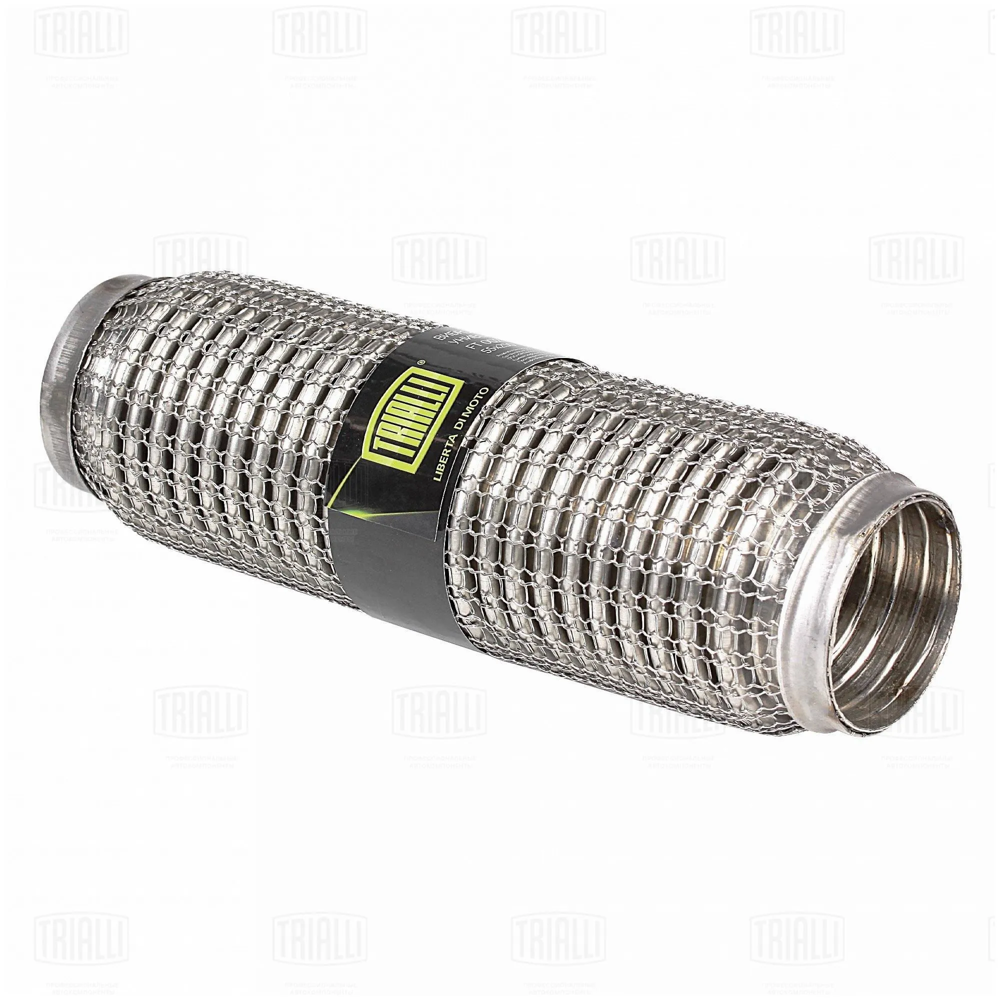 Виброкомпенсатор вых. трубы (Гофра) 55x250 Hydra/Wire Mesh (нерж. сталь) TRIALLI FT 0023
