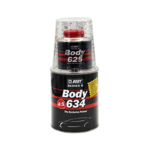 Грунт 634 серый с отвердителем КОМПЛЕКТ (0,8л+0,2л) BODY 6340706251
