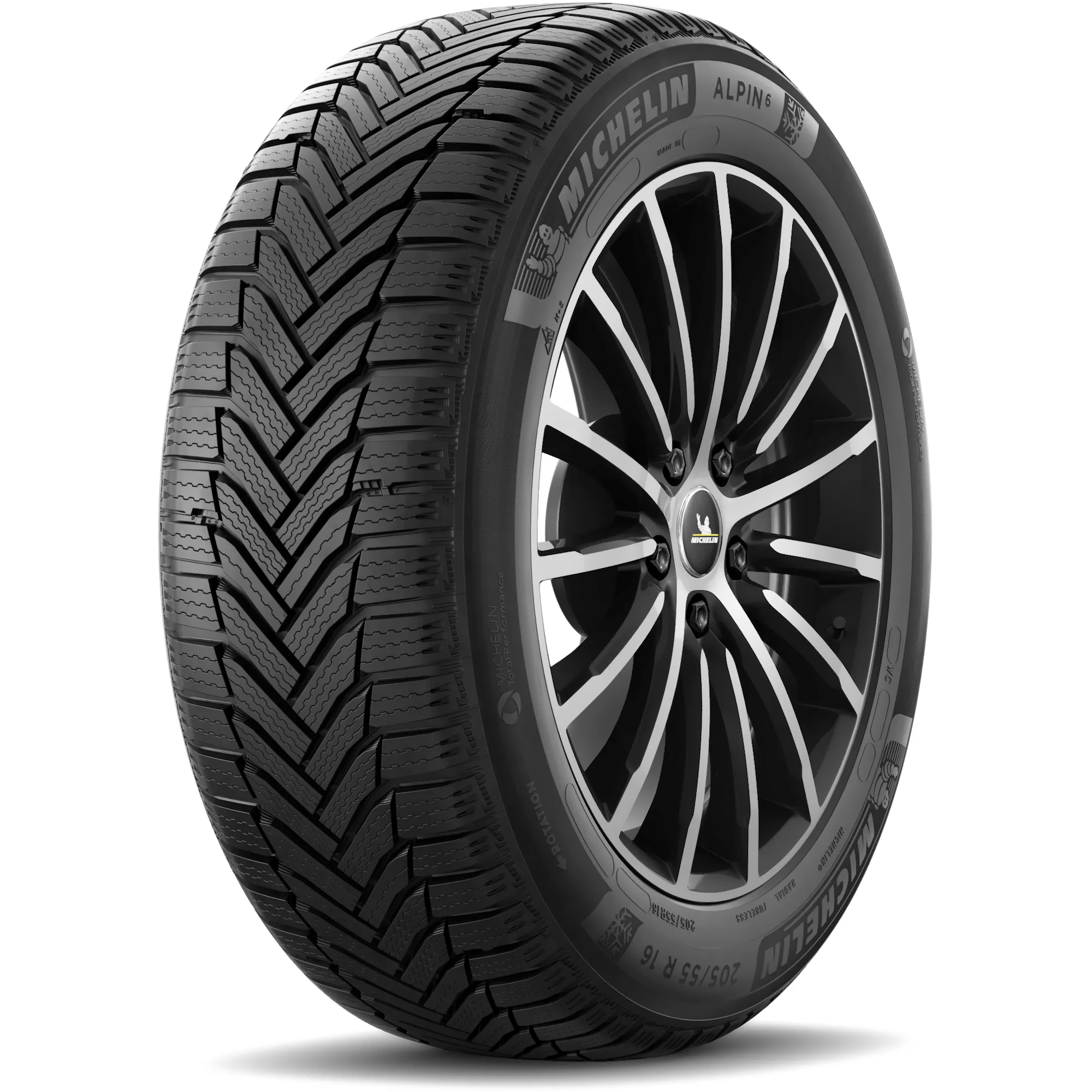 Шина R16 195/60 Michelin Alpin 6 89H зима 960920