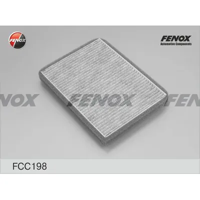 Салонный фильтр RENAULT MEGANE 96-03 1.4-2.0, 1.9TDI УГОЛЬНЫЙ FENOX FCC198