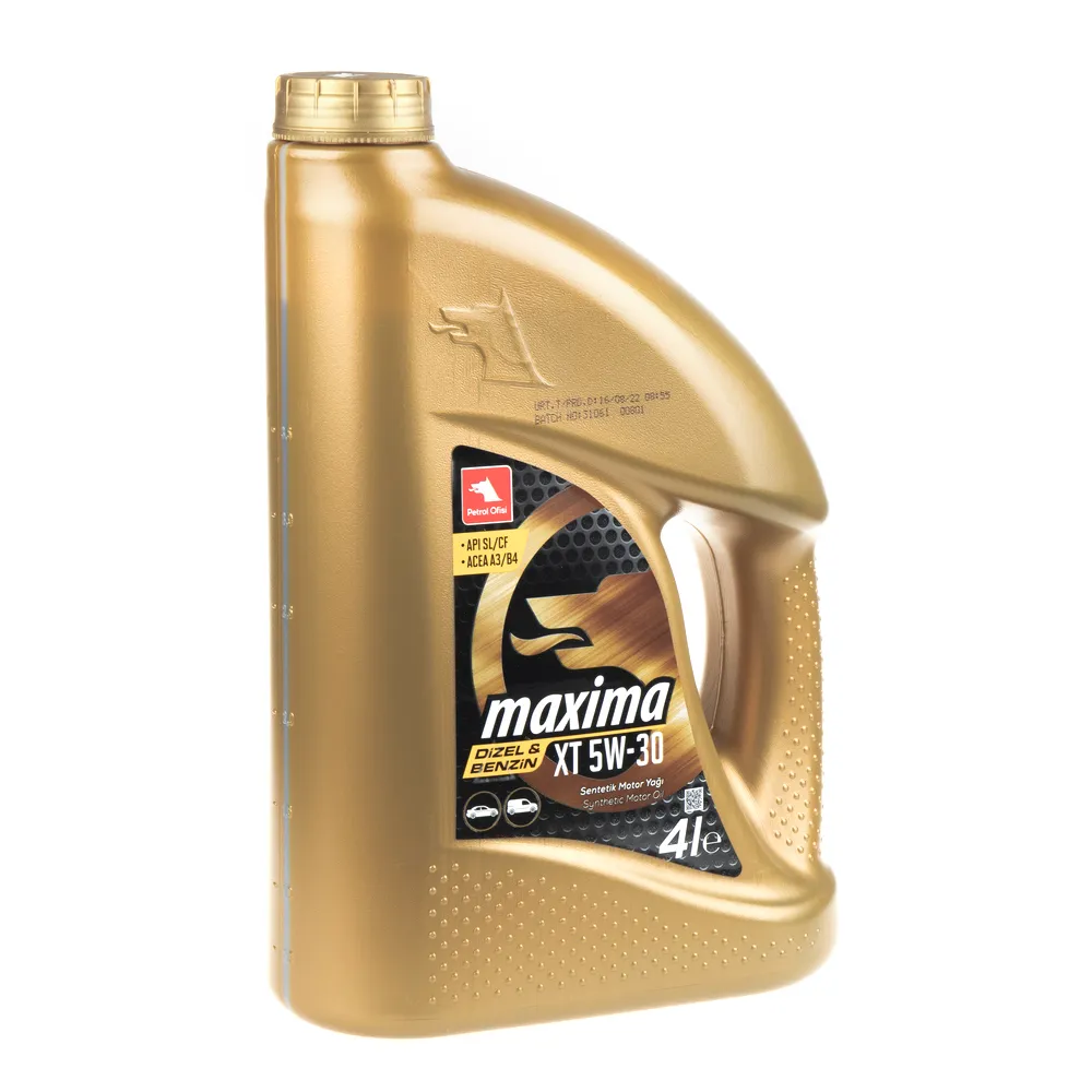 Масло моторное Petrol Ofisi MAXIMA XT 5W-30 синтетическое 4 л 11205-61YG
