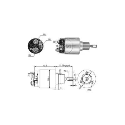 Реле втягивающее ERA ZM4775