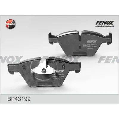 Колодки передние FENOX BP43199