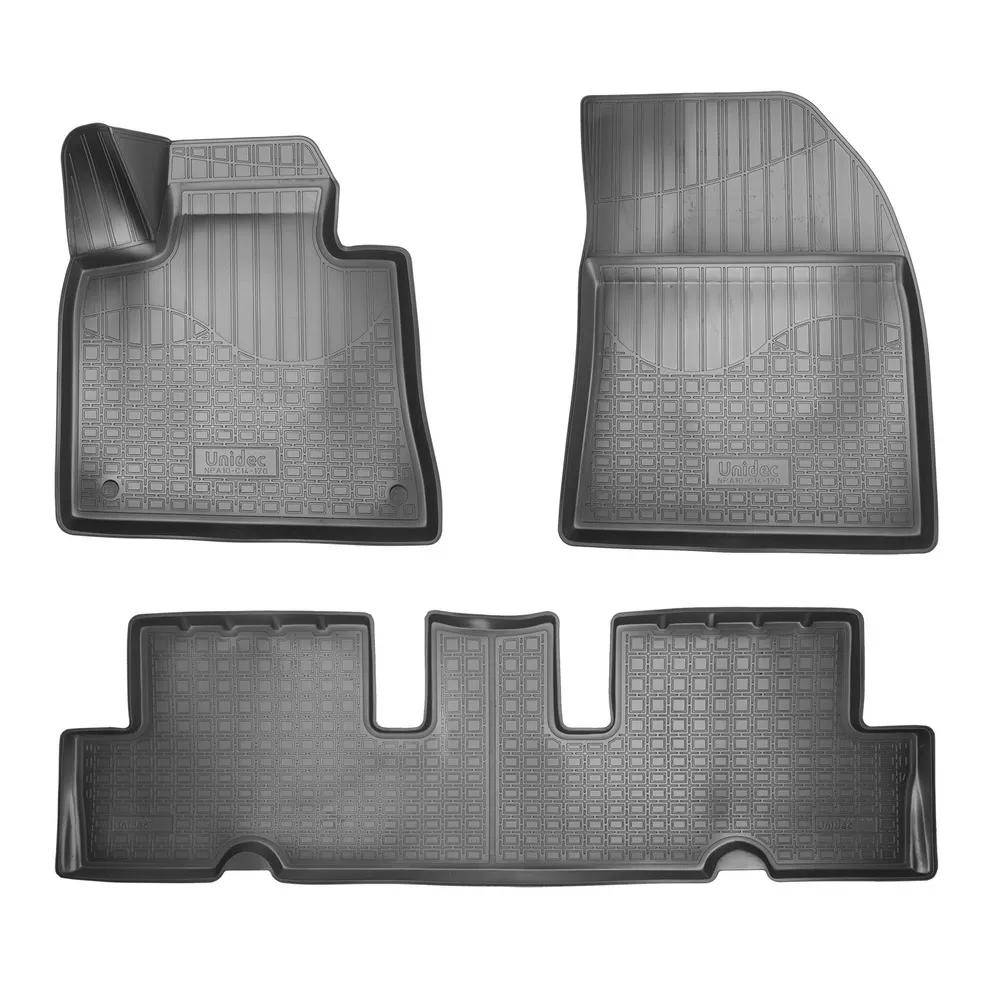 Коврики салонные для Citroen C4 Grand Picasso 3D (2014) NORPLAST NPA10-C14-170