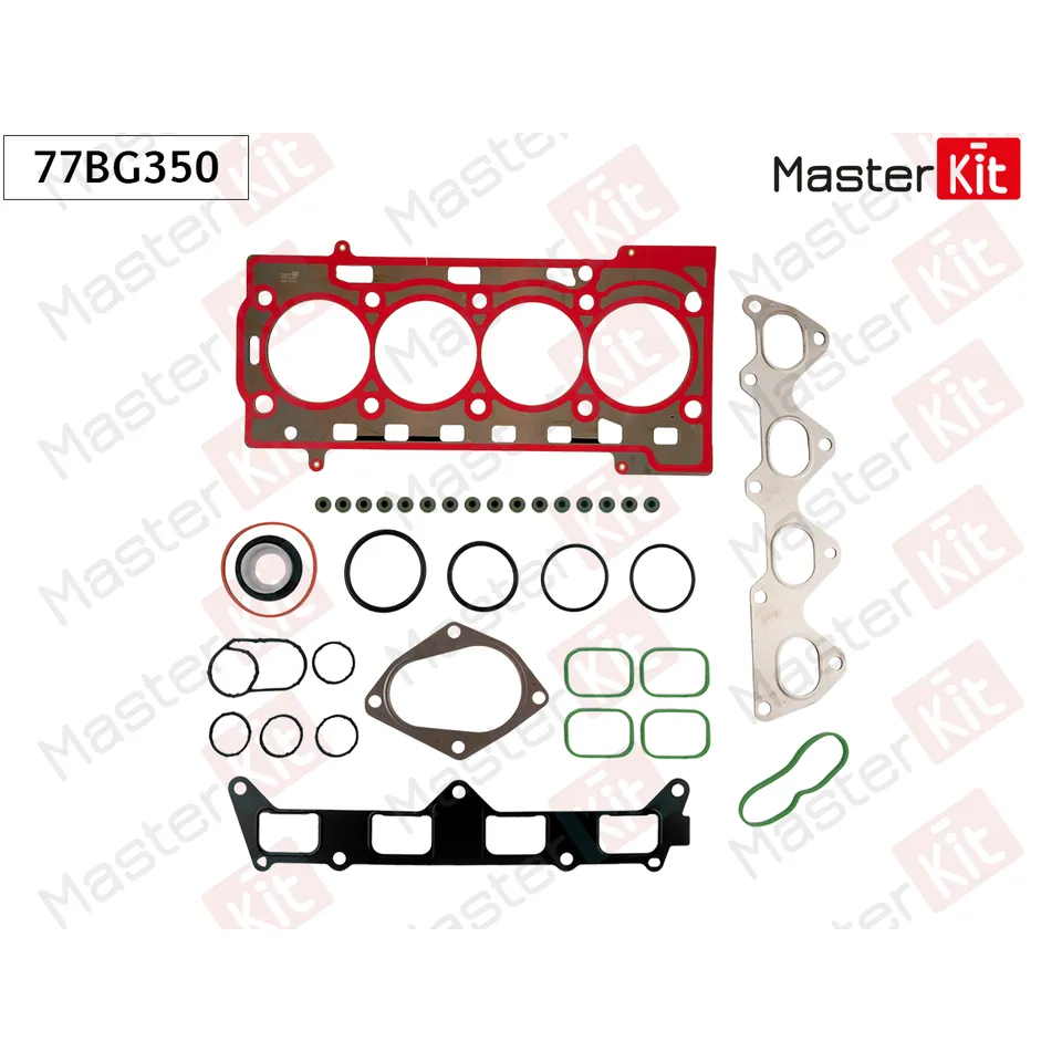 Комплект прокладок ГБЦ Skoda FABIA II (542) CTHE,CAVE MASTERKIT 77BG350