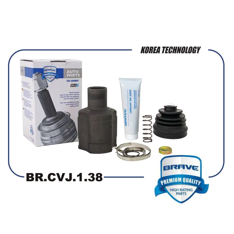 Шрус внутренний 391001162R BR.CVJ.1.38 правый Renault Duster (10-) 2.0i/1.5 dCi, Kaptur 4WD BRAVE BRCVJ138