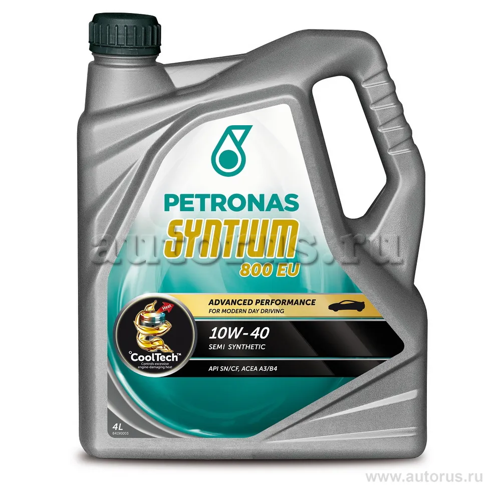 Масло моторное PETRONAS Syntium 800 EU 10W-40 полусинтетическое 4 л 18024019