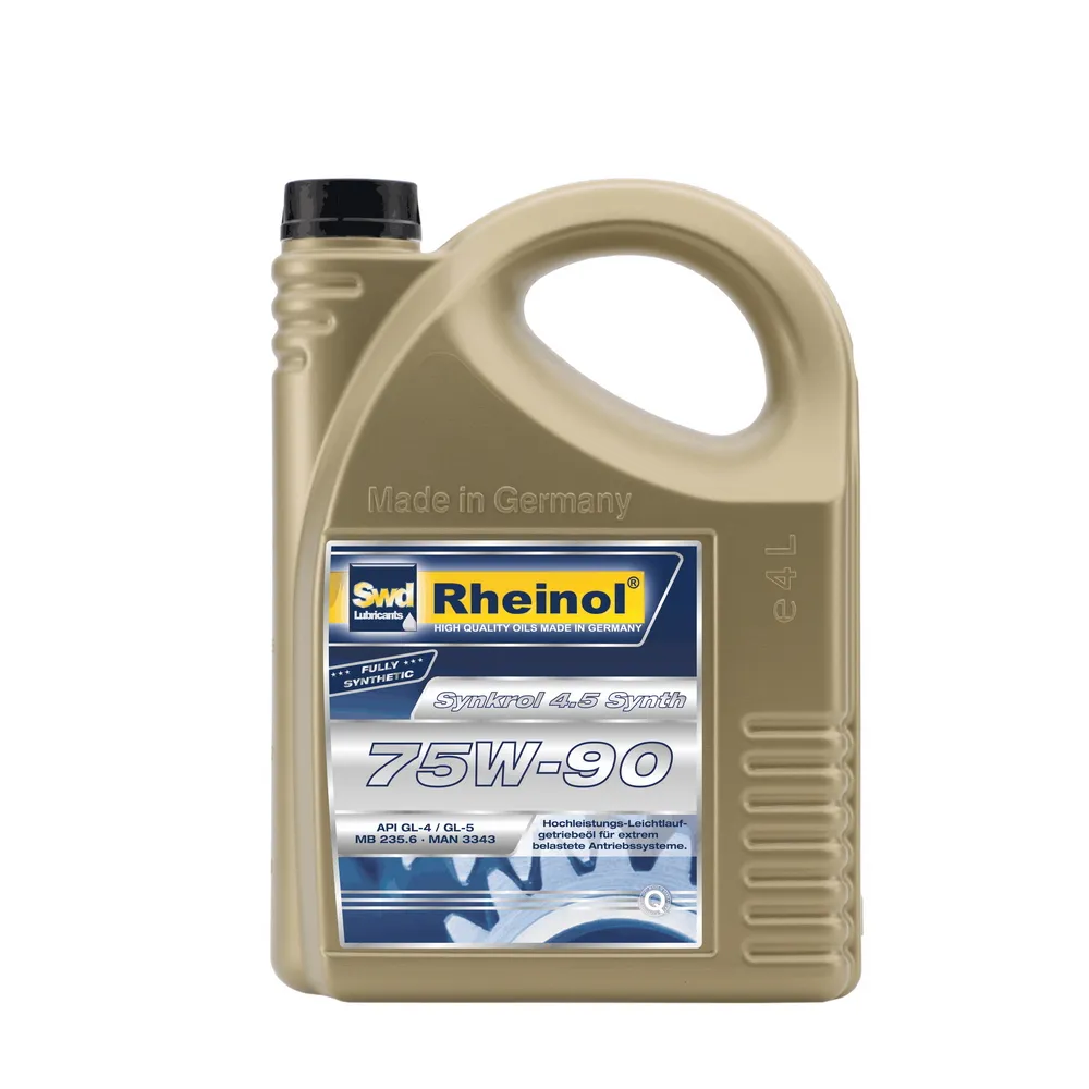Масло трансмиссионное SWD RHEINOL Synkrol 4.5 Synth. 75W90 синтетическое 4 л 30645,485
