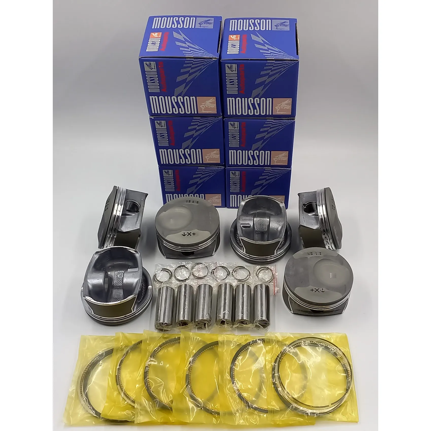Поршень кольца комплект Porsche 3,6L M4640 на 1 цилиндр MOUSSON SPRM4640STD