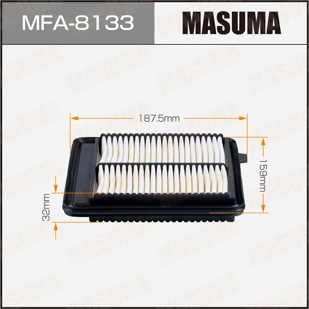 Воздушный фильтр A-8010 MASUMA MASUMA MFA8133