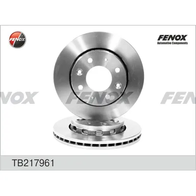 Диск тормозной передний KIA CLARUS 1.8 2.0I 96-00 FENOX TB217961