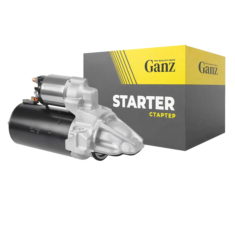 Стартер (12V/2,0KW) PSA LCV+FORD Transit 06- GANZ GIP14025
