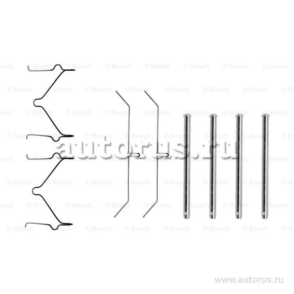 Ремк-т тормозных колодок передних! Toyota Hi-Lux/Land Cruiser 2.0/2.4i 4WD 86-96 BOSCH 1987474350