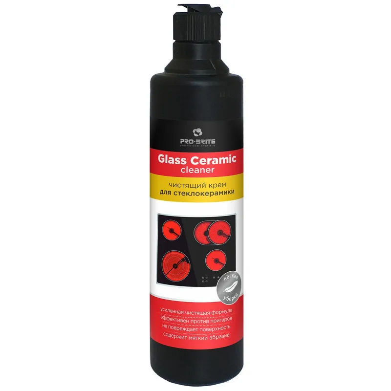 Средство для чистки плит Pro-Brite Glass Ceramic cleaner крем 0,5л 1511550